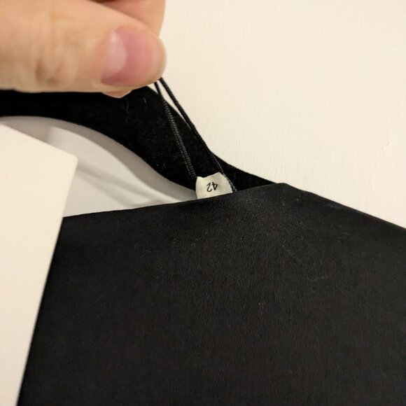 RÓHE Leonore Black Dress Size EU 42 Size US 10/12 - Picture 6 of 8